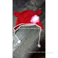 Red Bear crochet hat Baby Boy/Girl Crochet Owl Animal Beanie Hat cute baby crochet hat